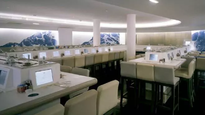 Restaurant Lo Sushi intérieur, Paris